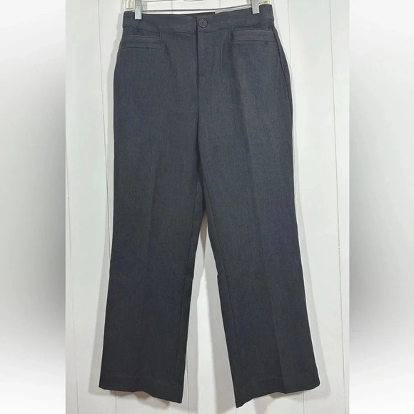 NEW Christopher & Banks The Downtown Pant Classic Fit Trouser Leg Size 4 Petite - Picture 1 of 6
